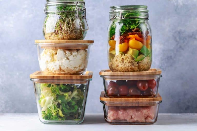 玻璃盒子和瓶子与新鲜食物存储,可以热硼硅玻璃吗?
