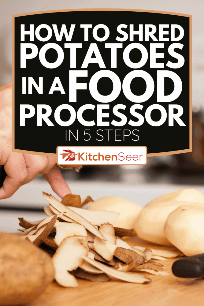 一个女人剥土豆在她家的厨房里,如何分解土豆食品加工机中5个步骤bd手机下载