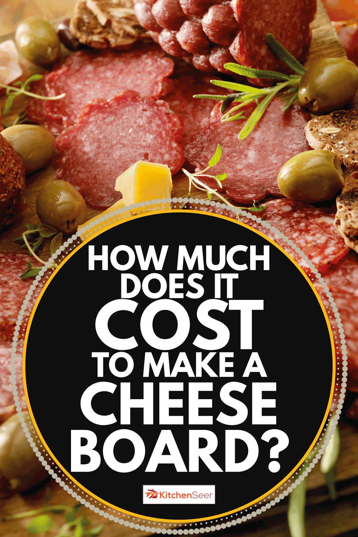 奶酪和肉盘新鲜橄榄。要花多少钱做一个奶酪板吗
