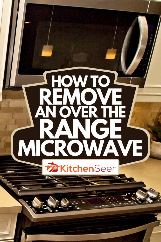 现代厨房柜台燃气烤bd手机下载箱和微波炉，如何消除一个超过范围的微波炉