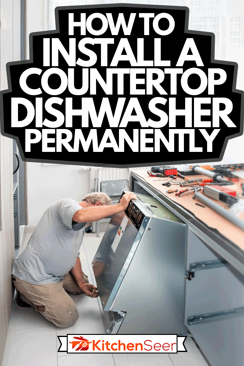 安装厨房新洗碗机的钳工和手工工人，如何永久安装台面洗碗机bd手机下载