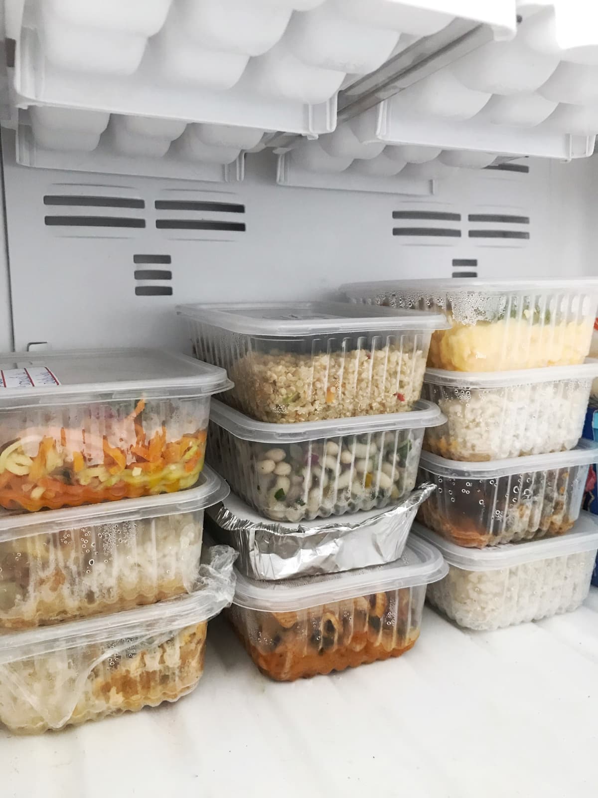 冷冻即食食品的储存-组织和健康饮食