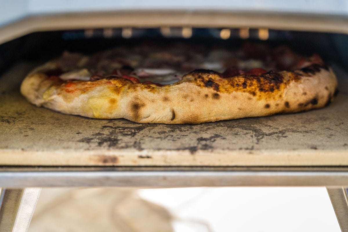美味的披萨，温度适中