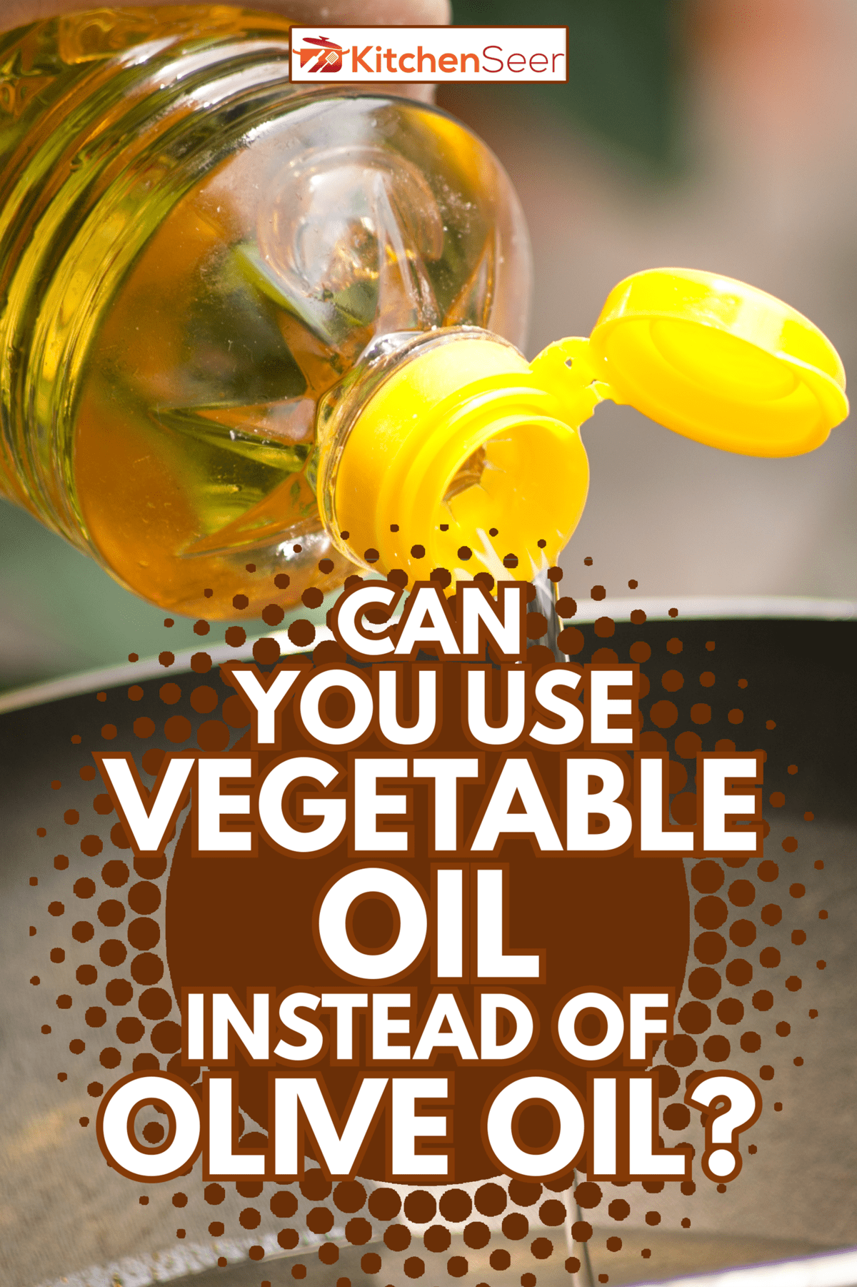 把食用油倒进热锅里油炸——你能用植物油代替橄榄油吗