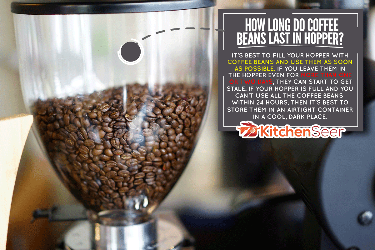 咖啡豆准备好混合，咖啡豆在漏斗中可以保存多长时间?