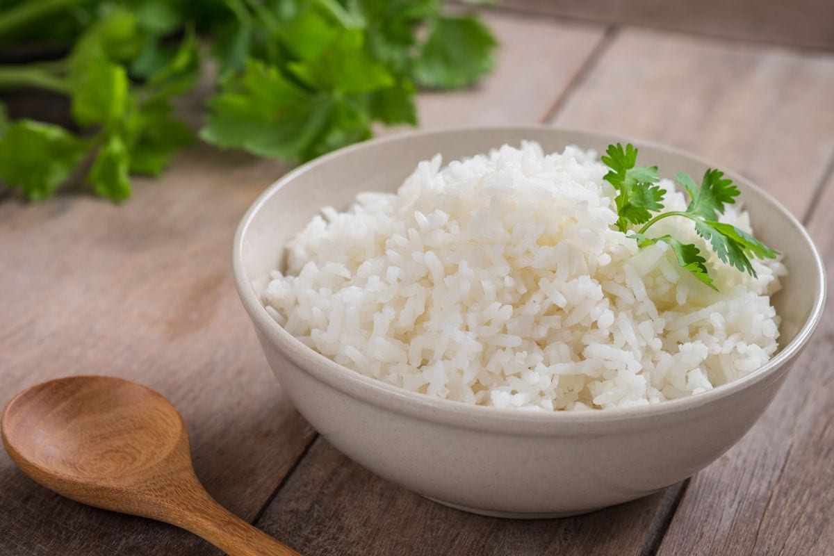 碗里白米饭