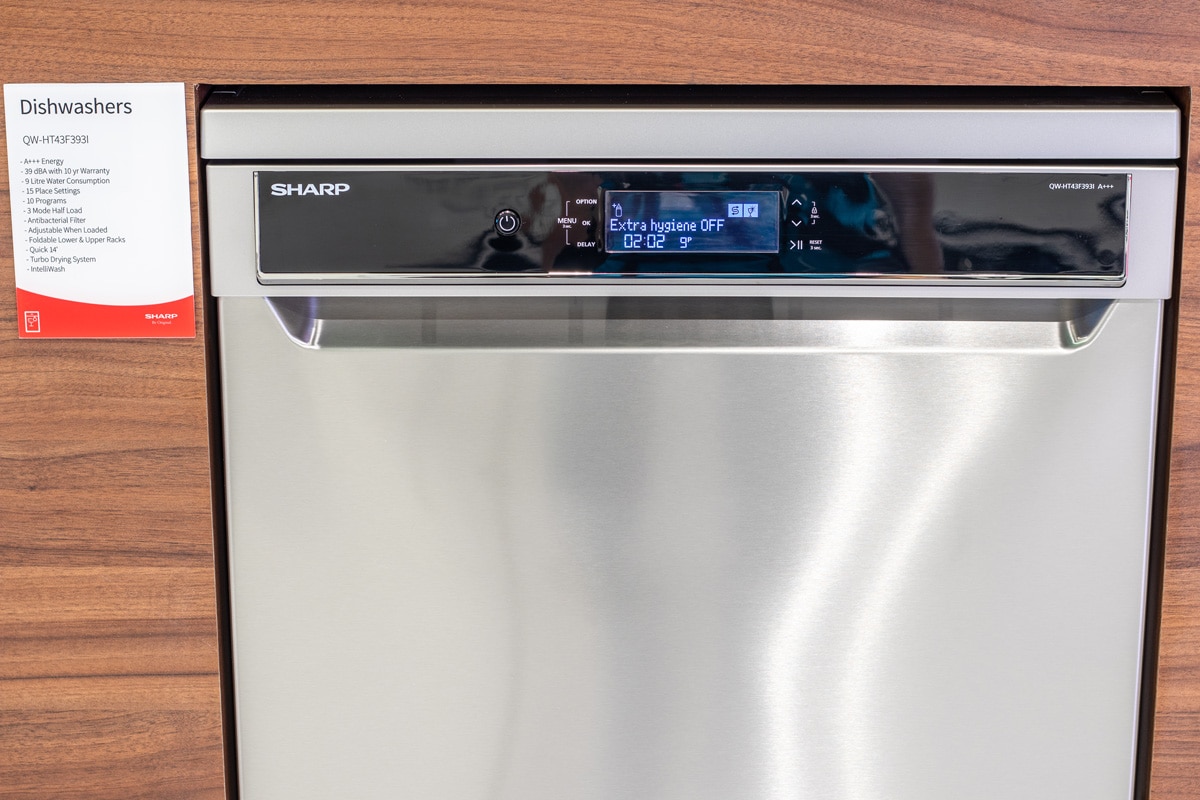 一个现代锋利的洗碗机，如何重置锋利的洗碗机[快速，轻松]