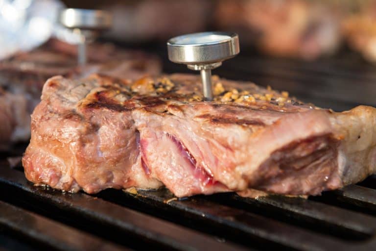 烤的肉,把肉温度计,如果肉类温度计摸骨会怎样?