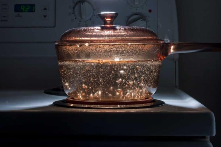 一锅沸腾的水在滚刀在一个黑暗的房间,什么类型的锅开水是最好的?