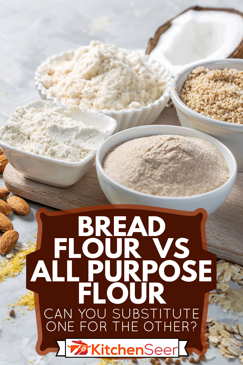 无麸质概念-选择替代面粉和配料，面包面粉Vs.通用面粉-你可以用一种代替另一种吗?