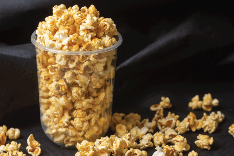 Popcorn-in-a-large-bucket.-How-Long-Can-You-Keep-Popped-Popcorn