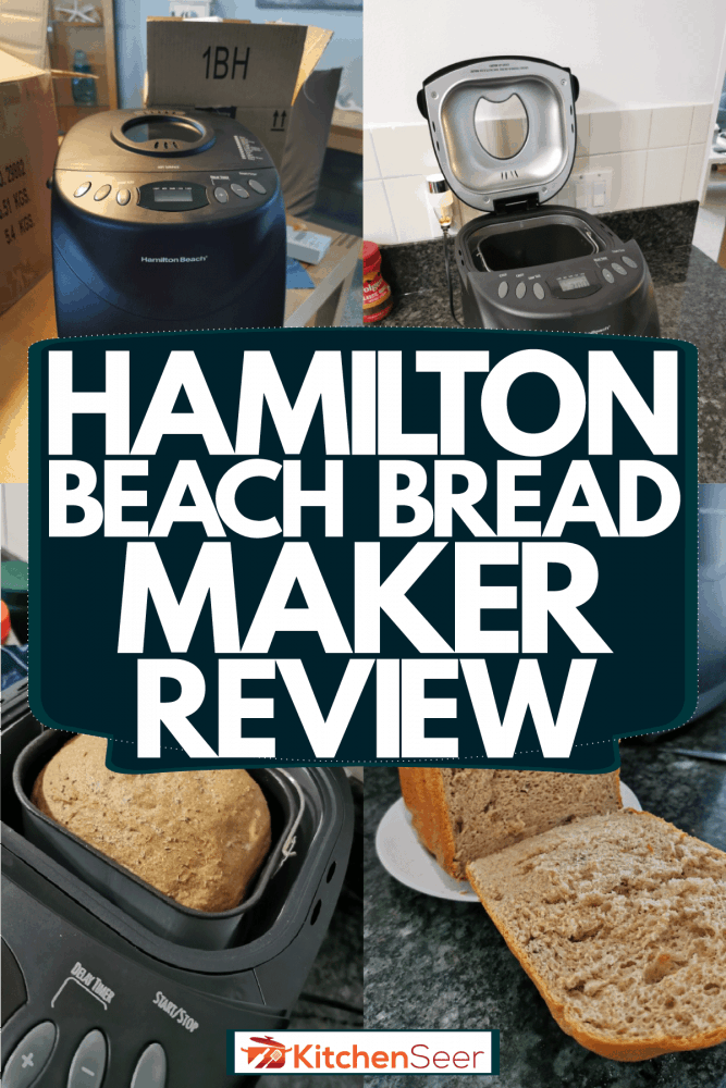 两个汉密尔顿海滩面包机的拼贴照片，汉密尔顿海滩面包机评论