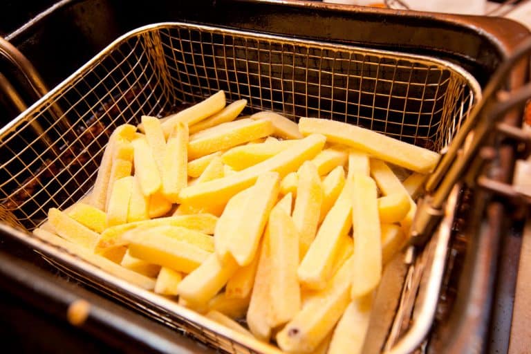 烹饪炸薯条的油炸锅篮子,最好5油用于炸薯条