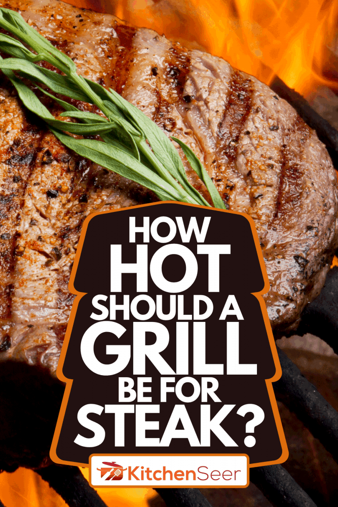 用火烤架烤肋眼牛排，烤牛排应该多热?