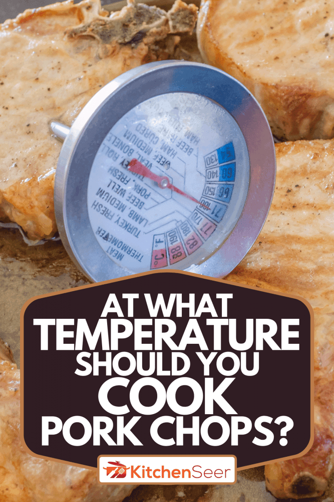 温度计测量厚猪排的温度，什么温度煮猪排?