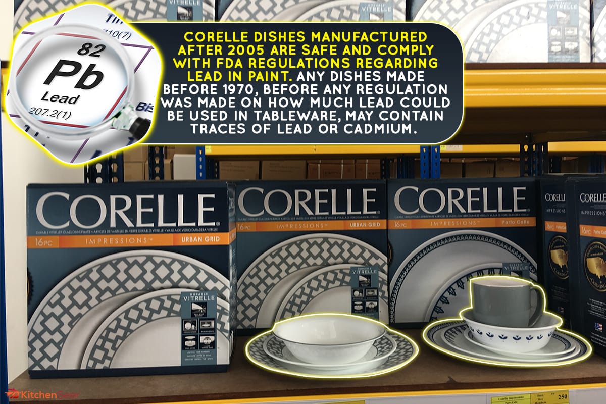我的Corelle餐具含铅安全吗?