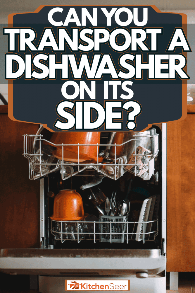 一个小的乡村厨房，有木橱柜和一bd手机下载个打开的洗碗机，你能把洗碗机倒过来吗?
