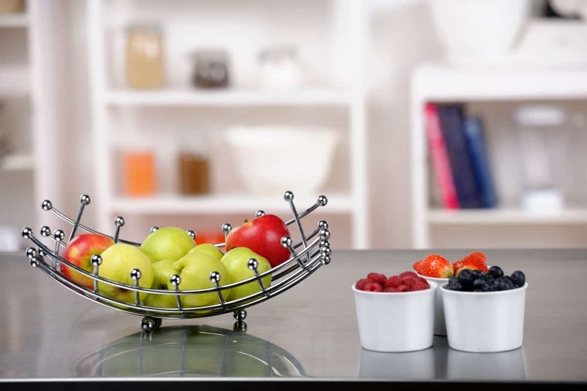 厨房工作台上的水果肖像。bd手机下载