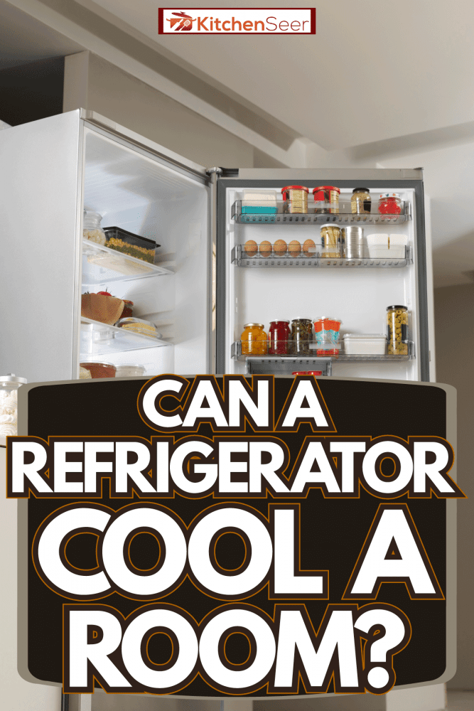 冰箱里有很多食物和其他必需品，冰箱能给房间降温吗?