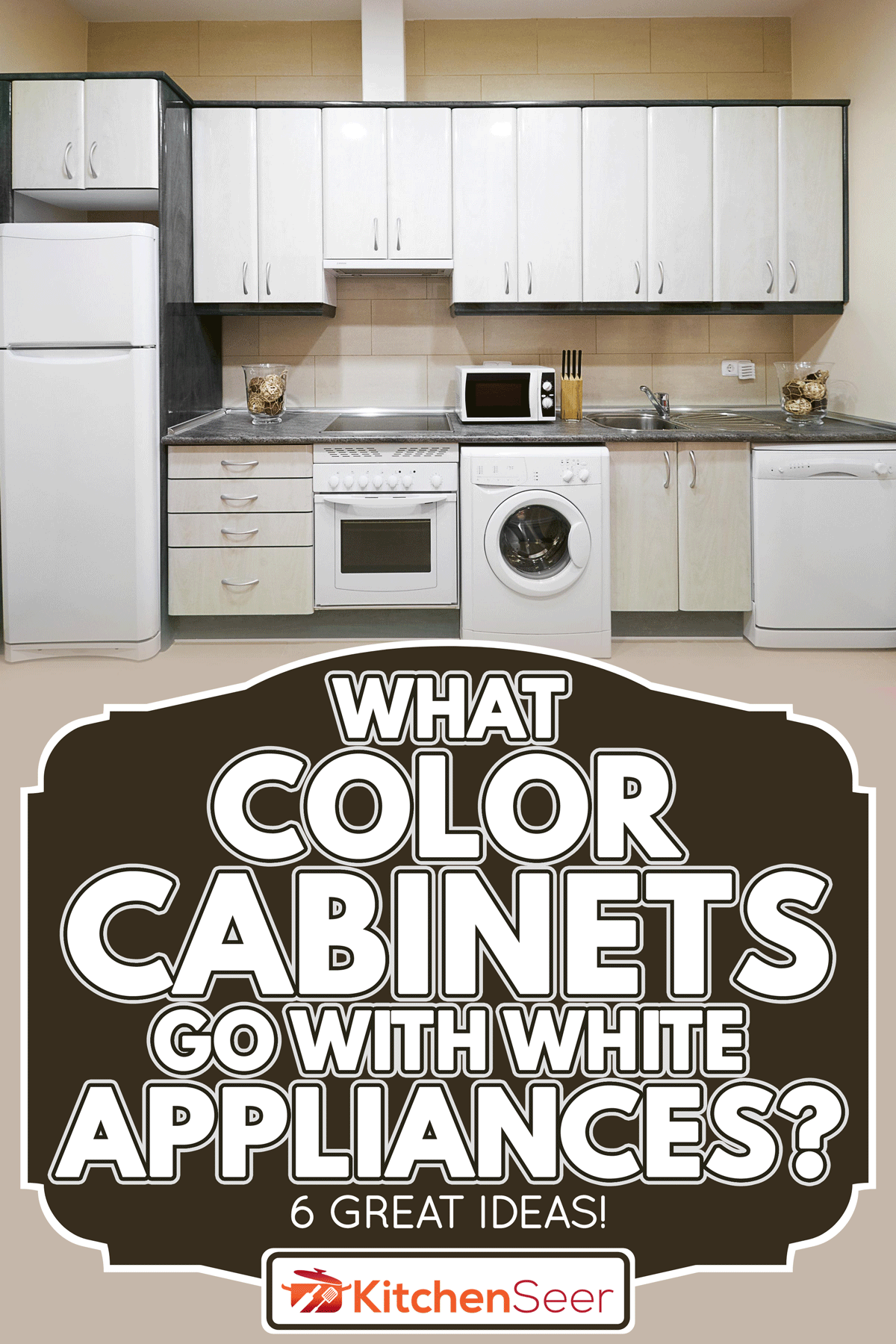 配有电器的豪华厨房，bd手机下载白色电器配什么颜色的橱柜?好主意!］