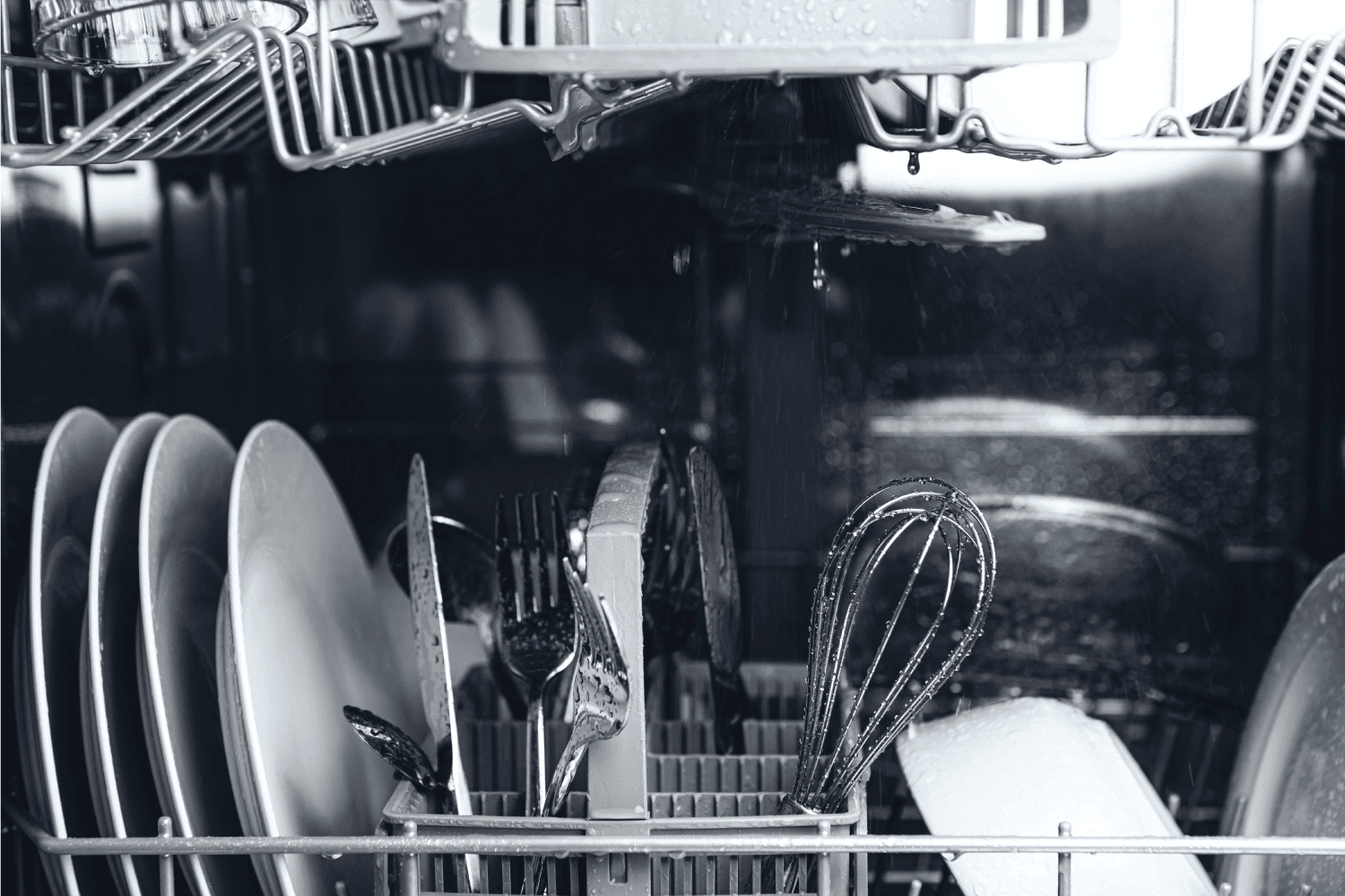 不锈钢内置完全集成前自动控制洗碗机范围的机器