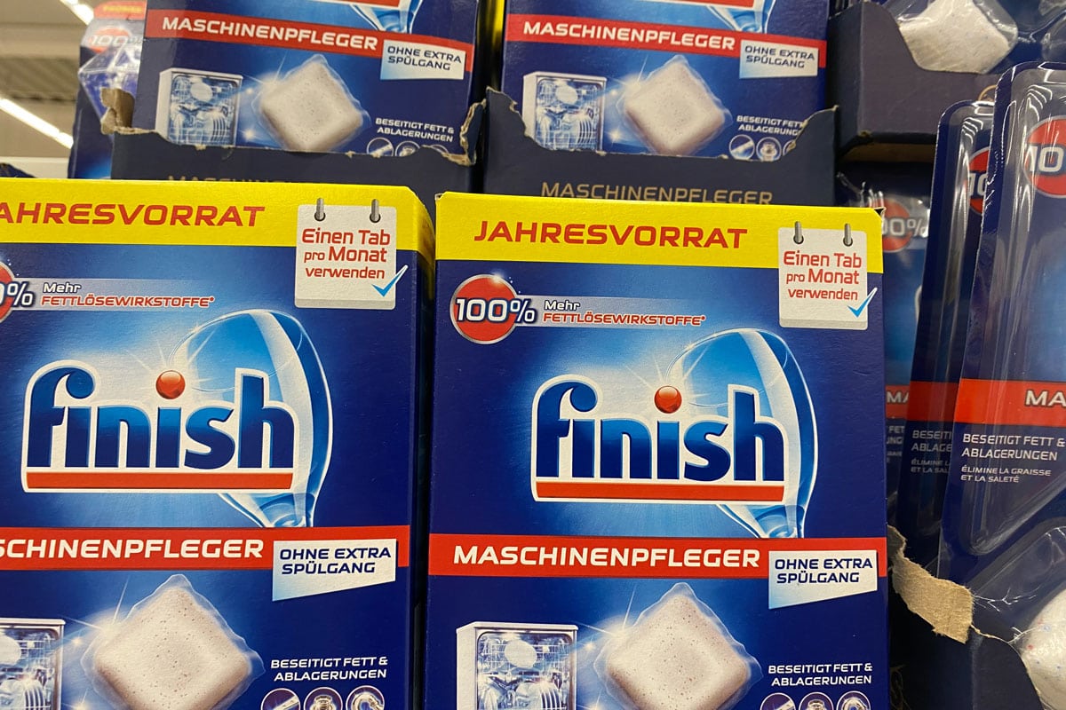 德国超市洗碗机标签盒