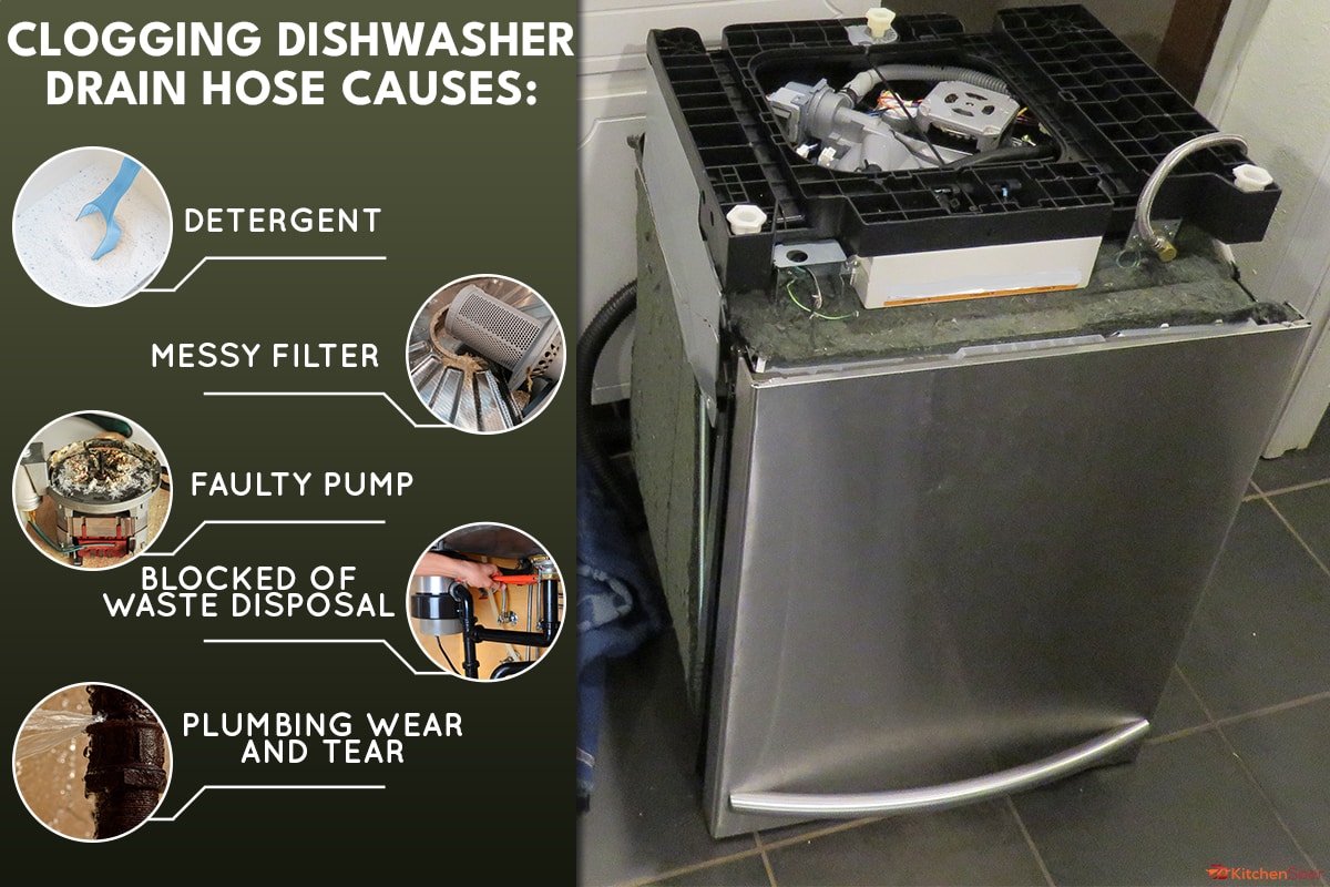 是什么原因导致洗碗机软管堵塞