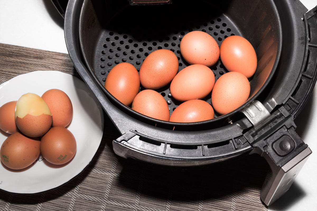 煮鸡蛋容易，空气煎至棕色和新鲜
