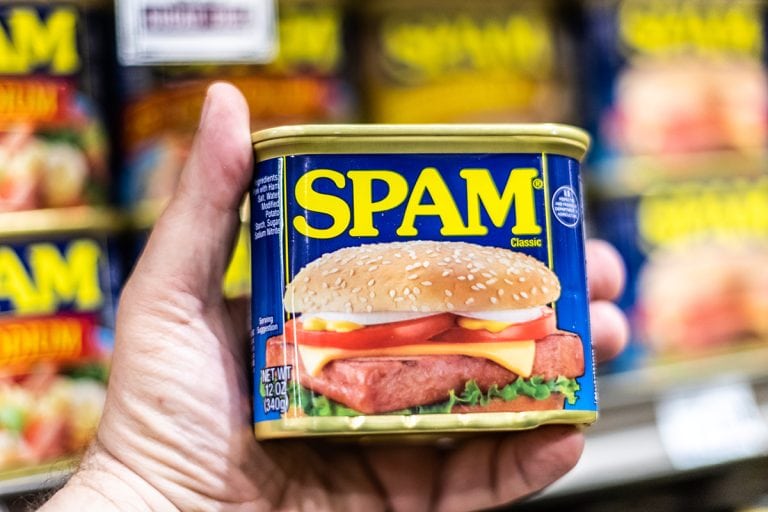 购物者牵手一罐垃圾品牌肉罐头,如何让垃圾邮件少咸(四种方法尝试!)